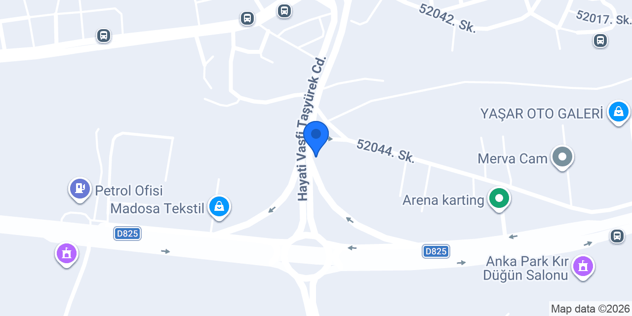 Pera Çelik Yapılar ve Mimarlık konumu