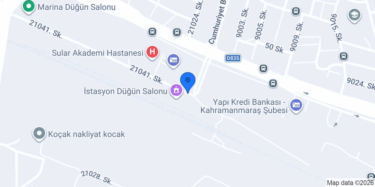 Güneş Eczanesi konumu
