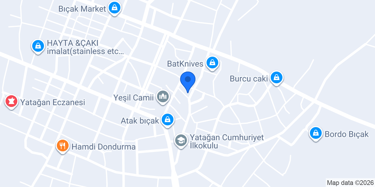 Özsel Bıçak konumu