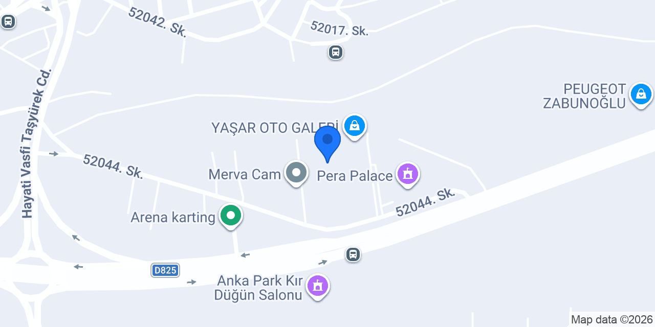 Güler Otomotiv konumu