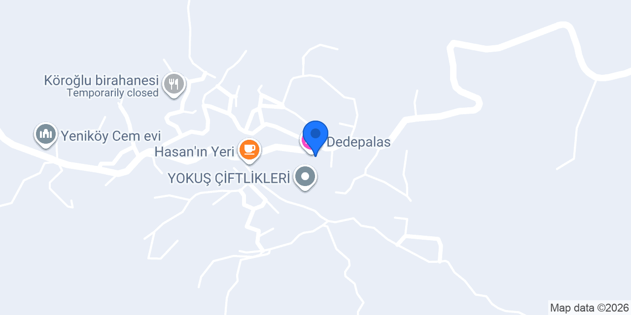 Dedepalas konumu