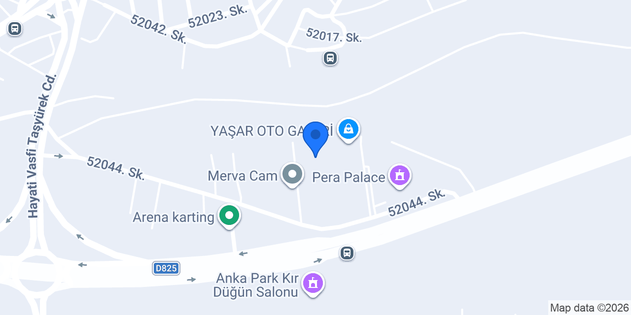 ÇAKIR AUTO konumu