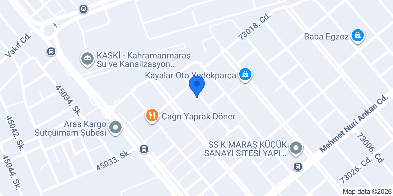 Umt Auto Yedek Parça konumu