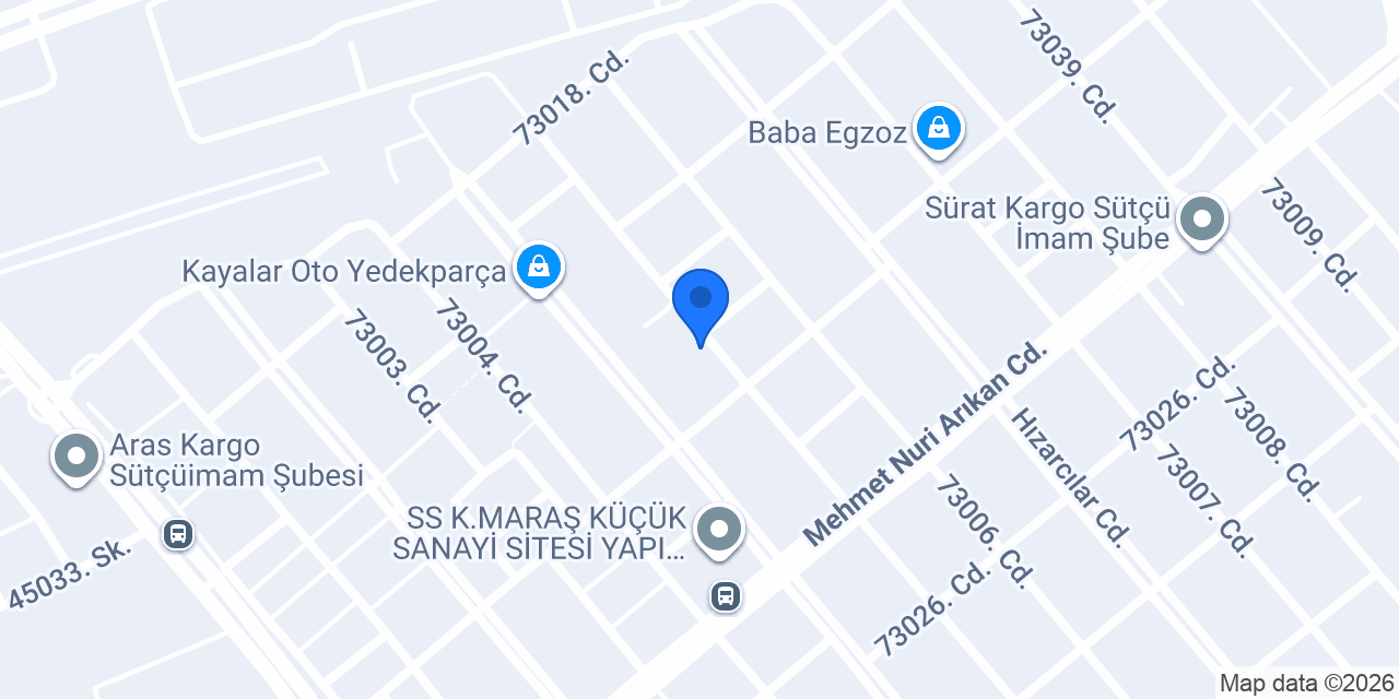 KAYALAR FORD OTO YEDEK PARÇA konumu