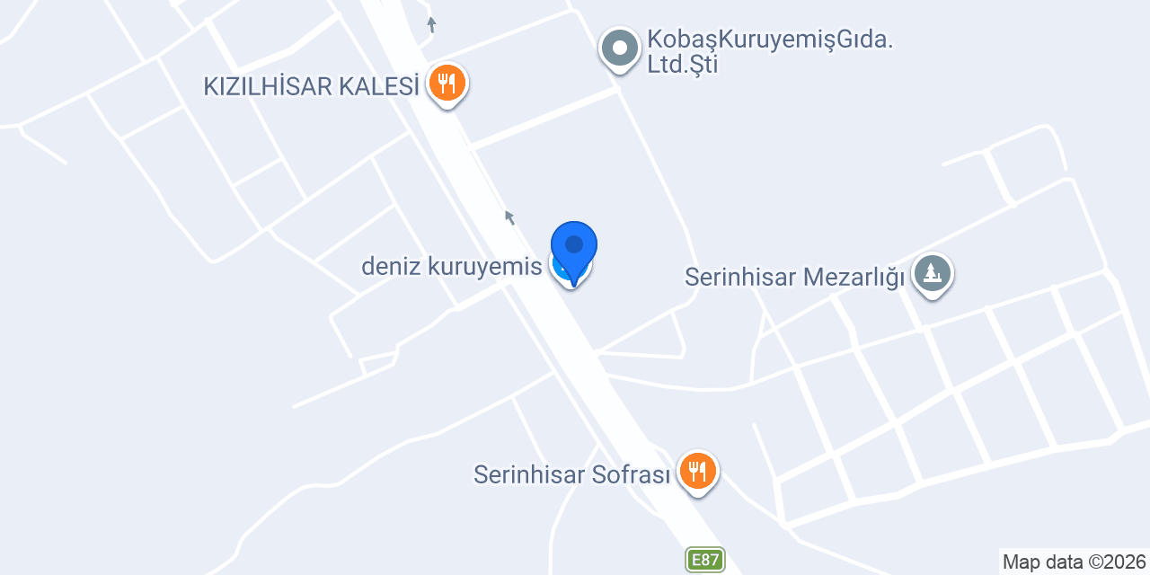 deniz kuruyemis konumu