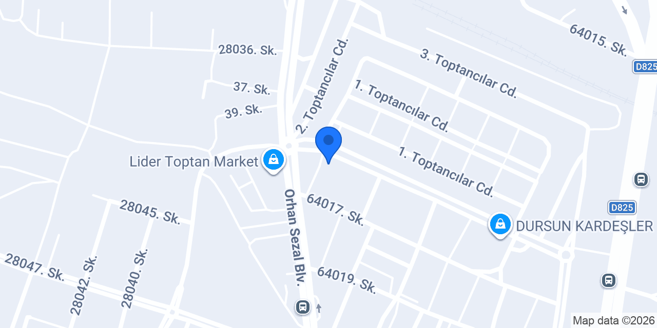 Nurcevher Dondurma Fabrika konumu