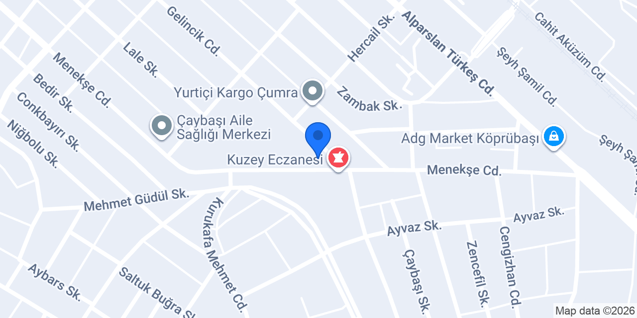 Çumra İlçe Sağlık Müdürlüğü konumu