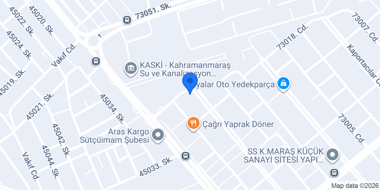 Saçmalıoğlu Otomotiv konumu