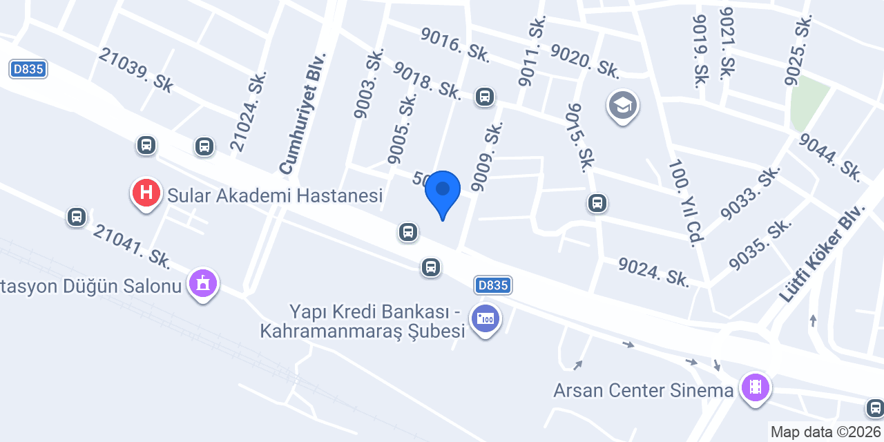 Kadriye Çalık Anadolu Lisesi konumu
