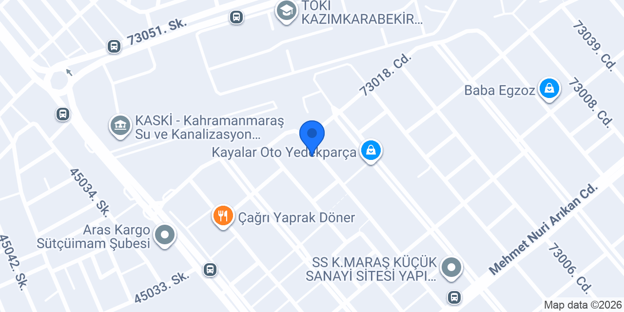 Maximum Servis konumu