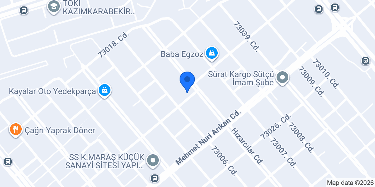 KAYALAR RENAULT OTO YEDEK PARÇA konumu