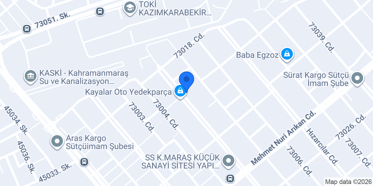 MARAŞ HİDROLİK konumu