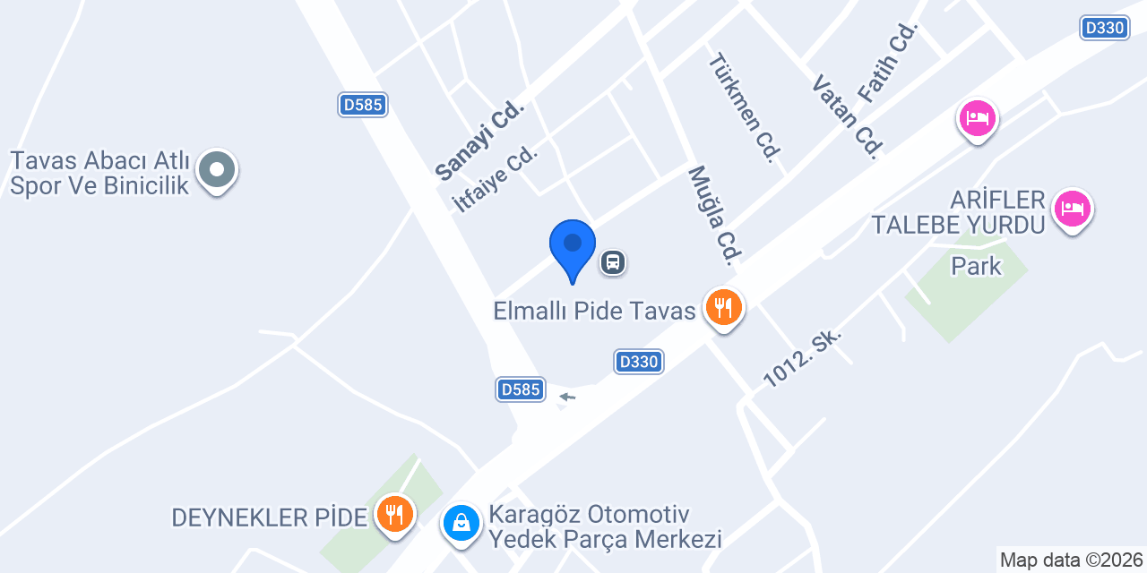 UZUNOĞLU OTOMOTİV konumu