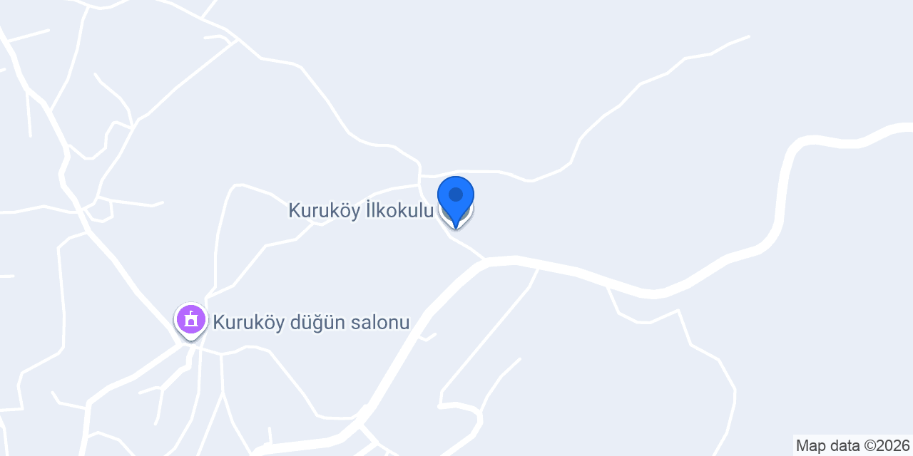 Kuruköy İlkokulu konumu