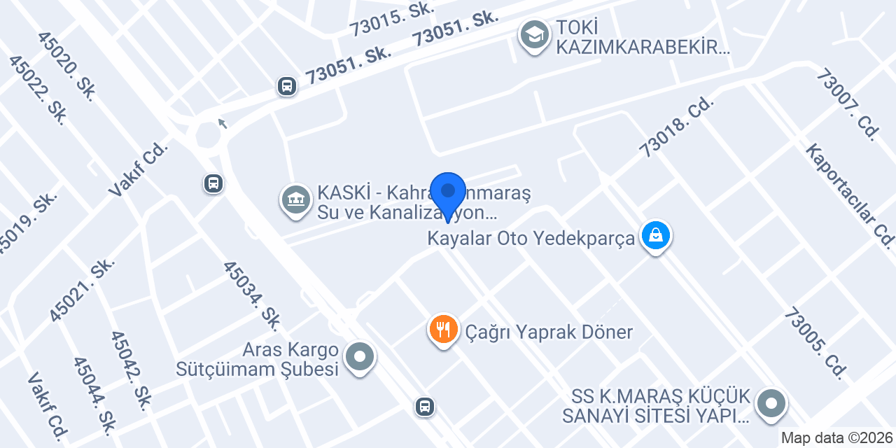 Akdo | Sanayi Şube konumu