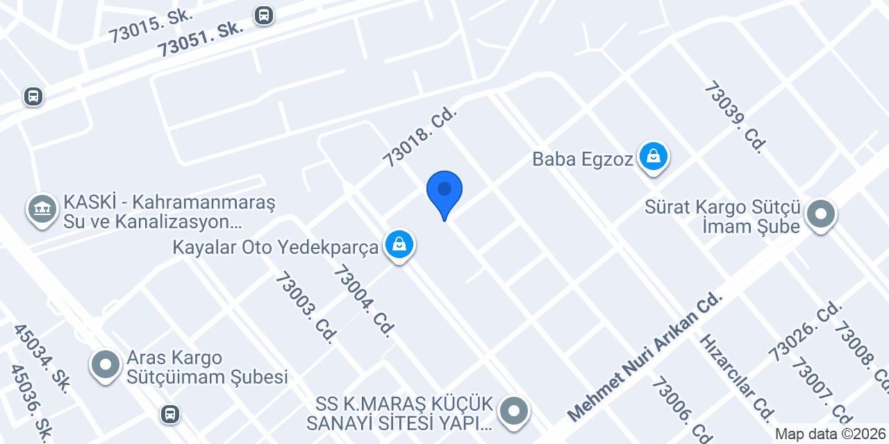 MARİŞMAK İŞ MAKİNALARI konumu