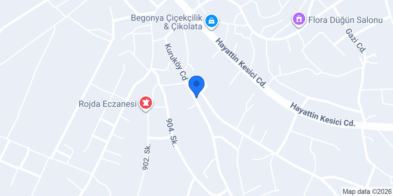 NİRVANA Kuaför konumu