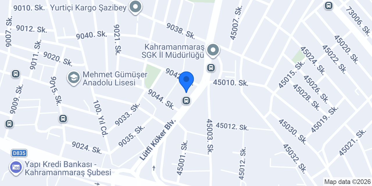 Yener Orman Ürünleri konumu