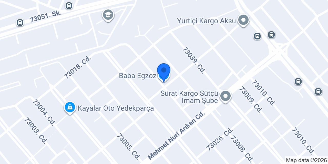 Baba Egzoz konumu