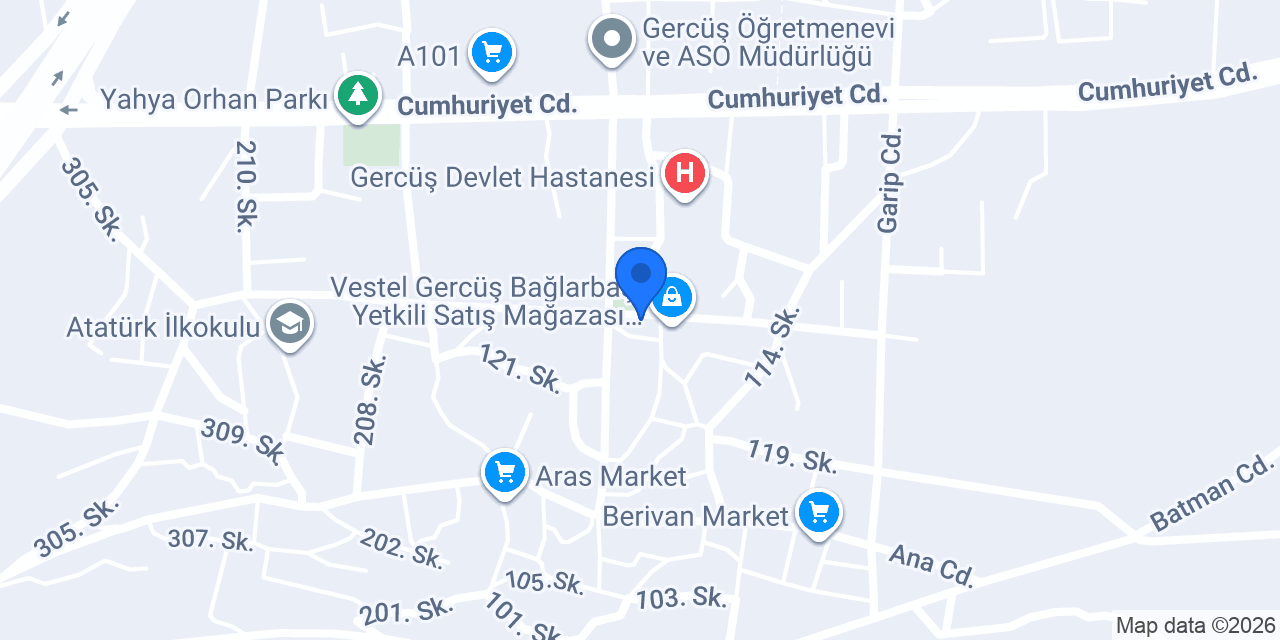 Erpolat iletişim konumu