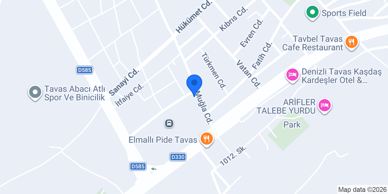 Süha Pastanesi konumu