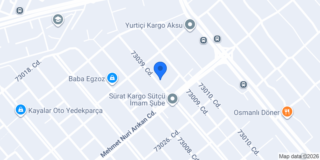 Pınar Plastik Boru konumu