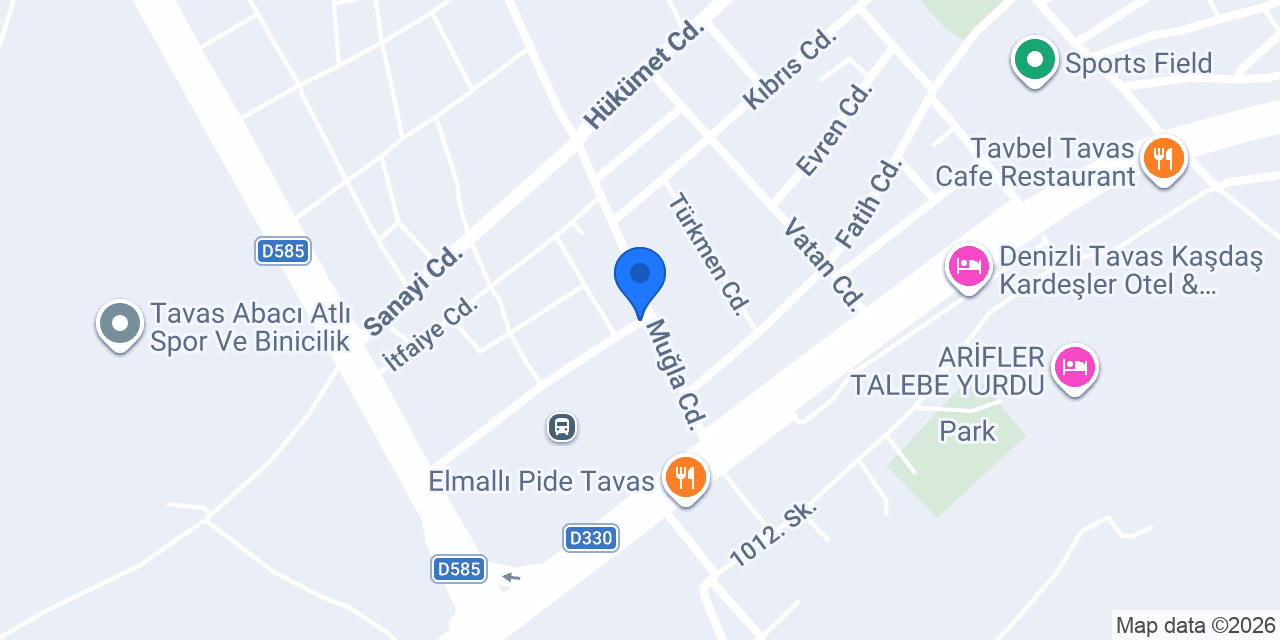 MURAT VETERİNER KLİNİĞİ konumu