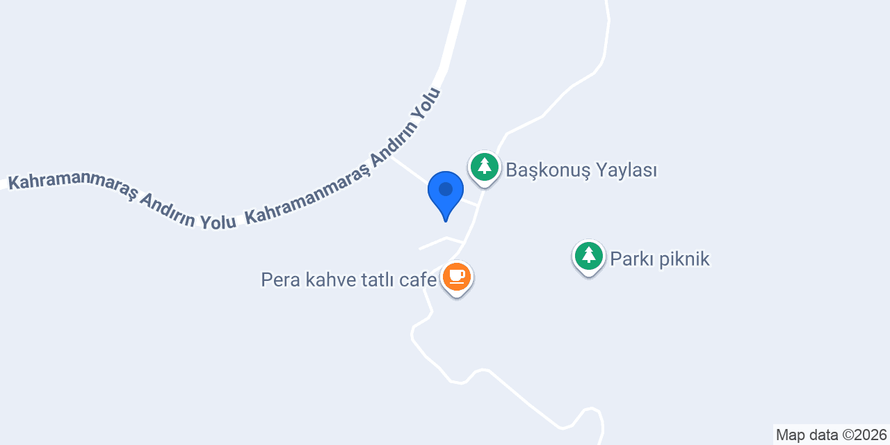 Başkonuş Restoran konumu