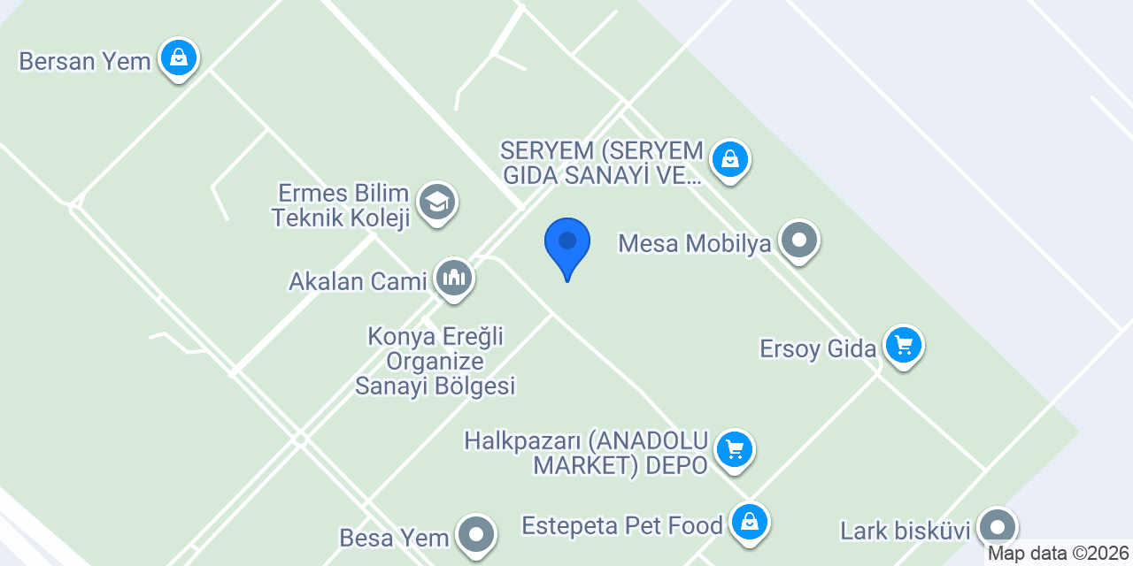 Erinox Çiftlik Ekipmanları konumu