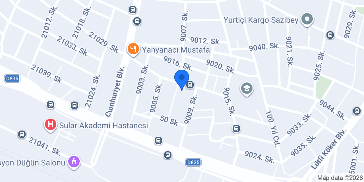 Güzeloğlu Fırın Kasap konumu