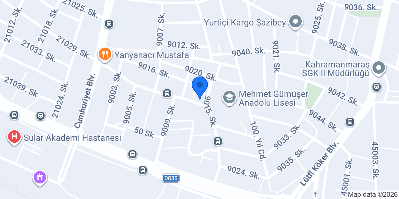 Gözükara Eczanesi konumu