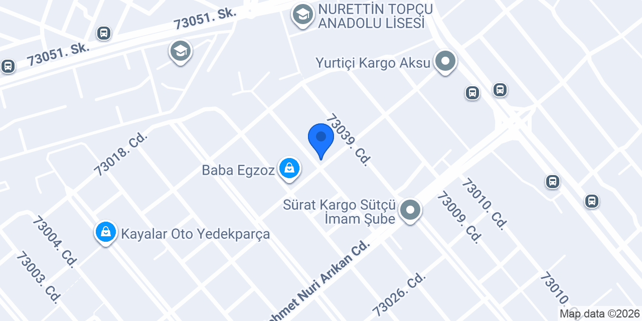 Paşa Auto Kahramanmaraş konumu