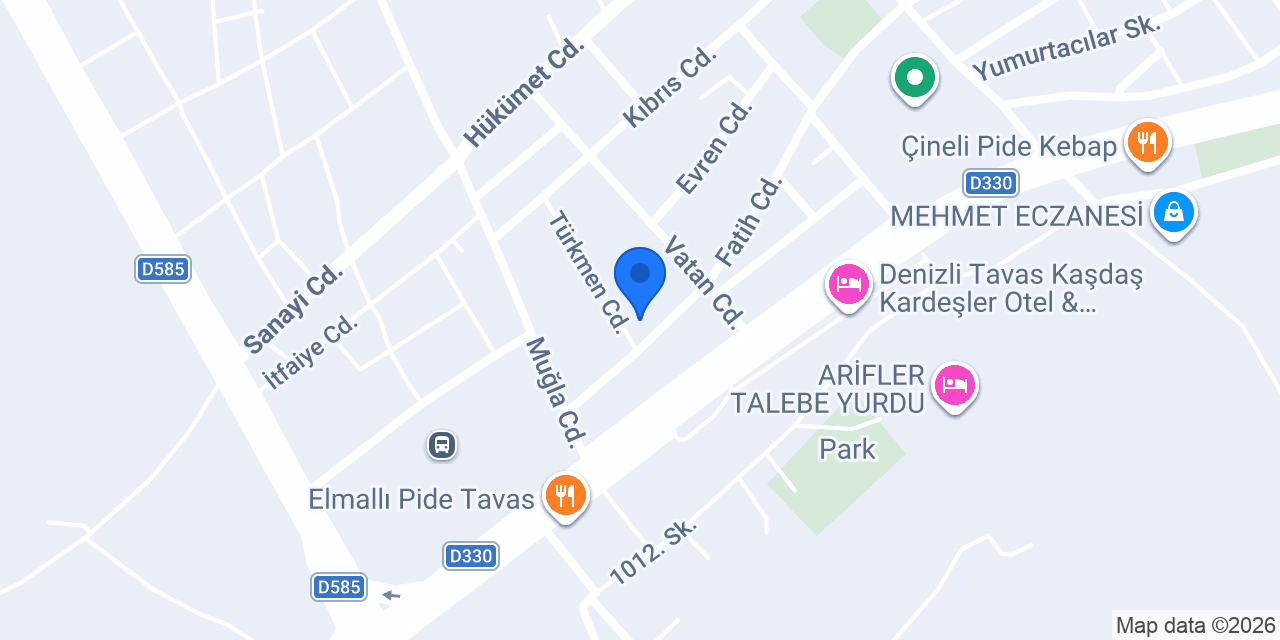 Ulukent Veteriner Kliniği konumu