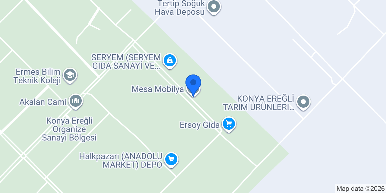 Mesa Mobilya konumu