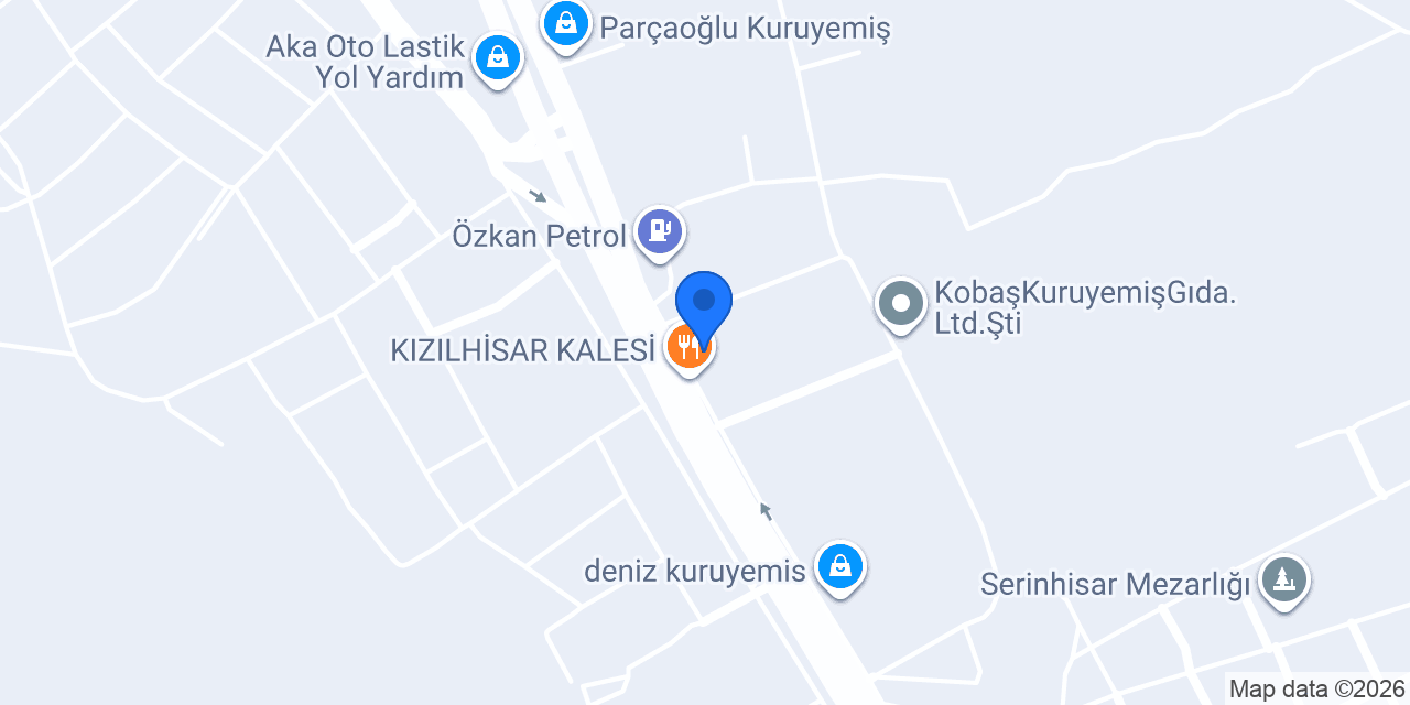 Kizilhisar Kalesi Hotel konumu