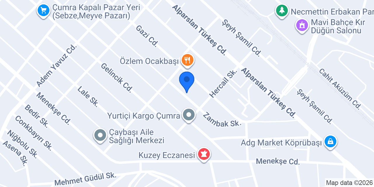 SEÇİL mobilyam konumu