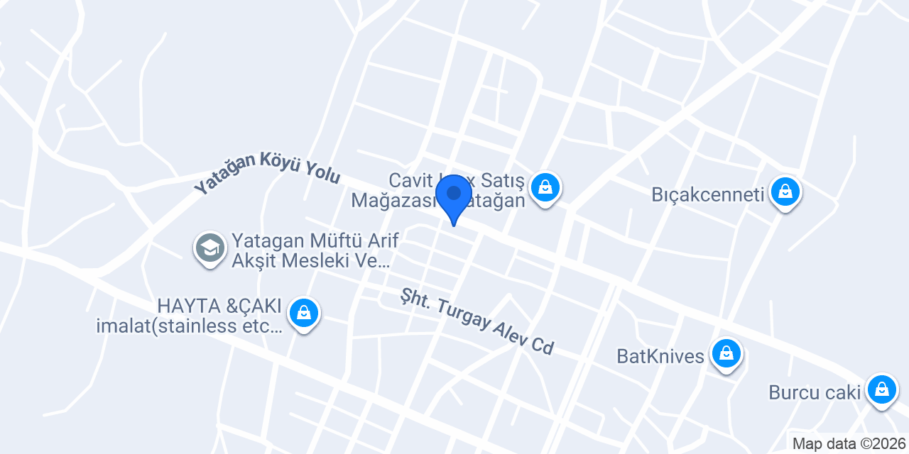 Yatagan Demircilik Kooperatifi konumu