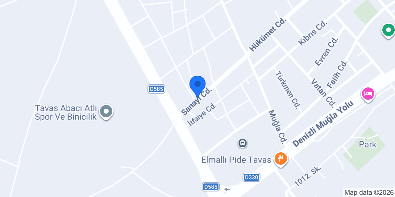 Hanaylı Mobilya Ahşap Dekorasyon konumu