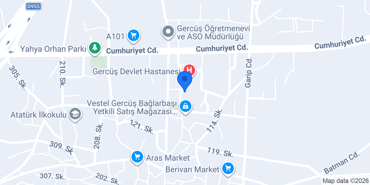 Çok Programlı Anadolu Lisesi konumu
