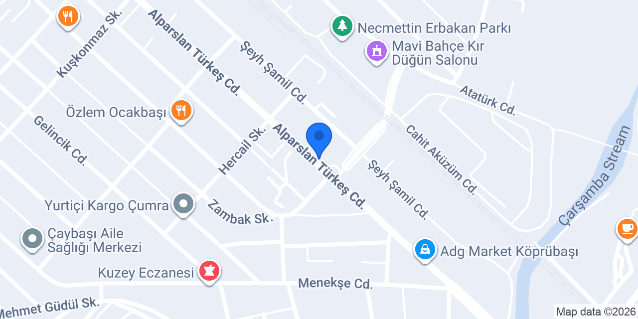 KAYA veteriner kliniği konumu