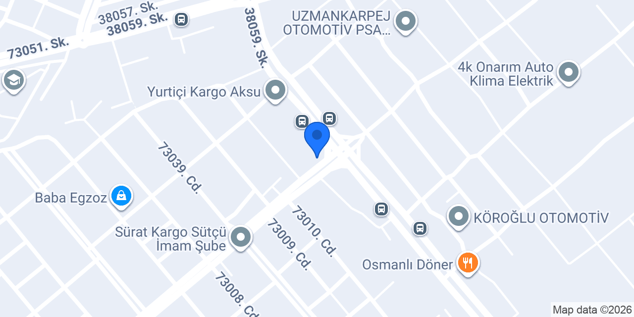 Garanti BBVA Kahramanmaraş Sanayi Şubesi konumu