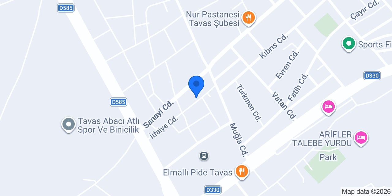 Coşkun Mobilya konumu