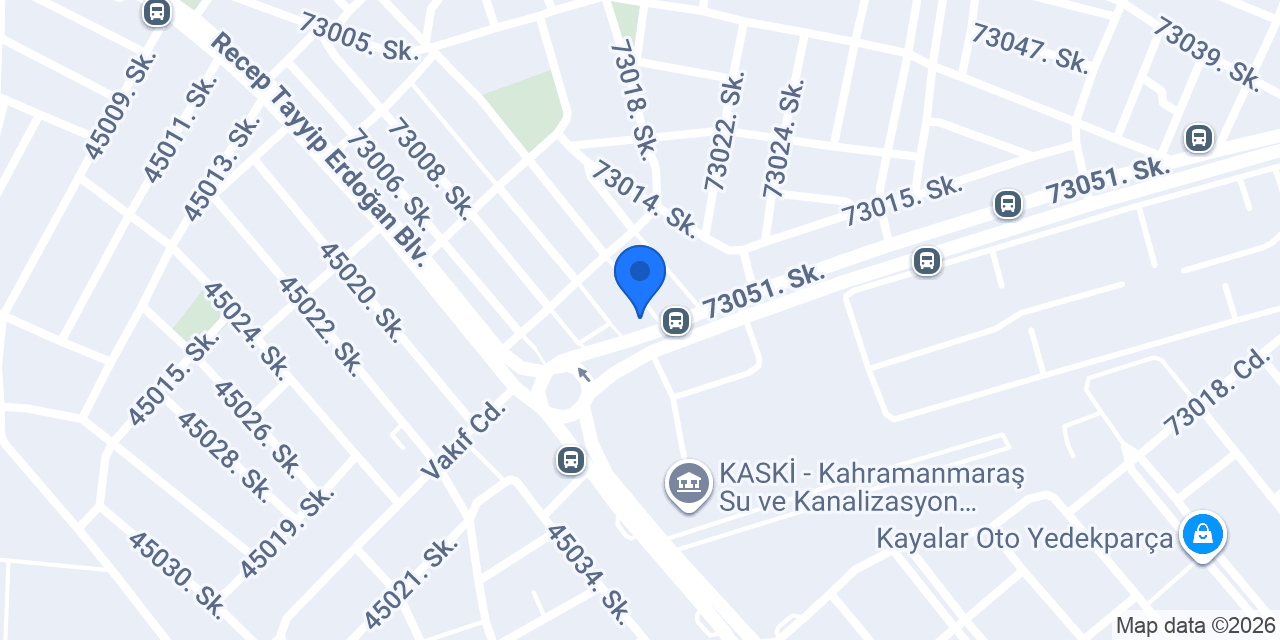 KAHRAMANMARAŞ İLAÇLAMA özel şirket konumu