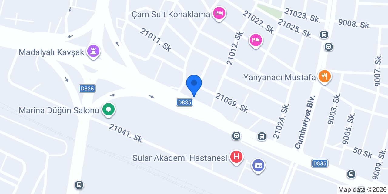 Halkbank İstasyon Şubesi konumu