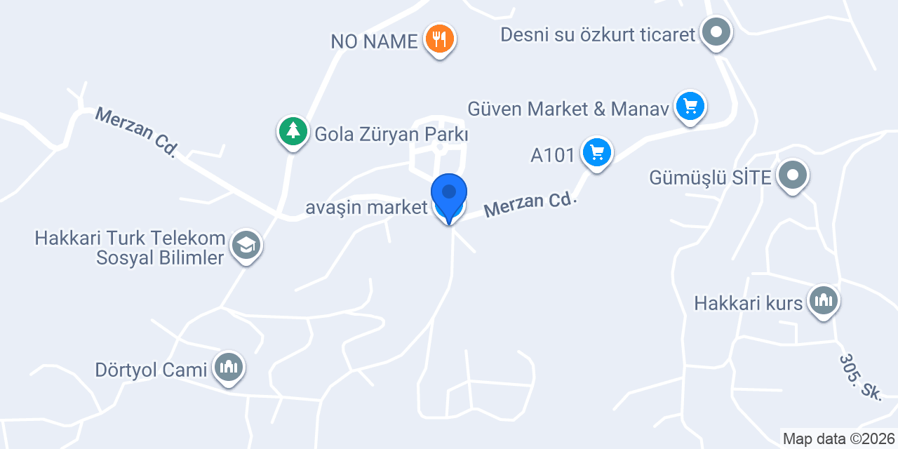avaşin market konumu