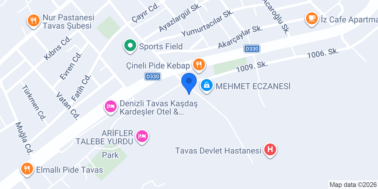 Medet Eczanesi konumu