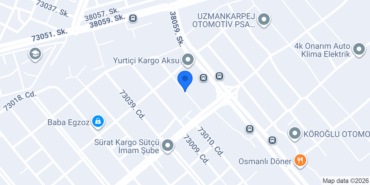 Ceyhan Egzoz Yazılım konumu