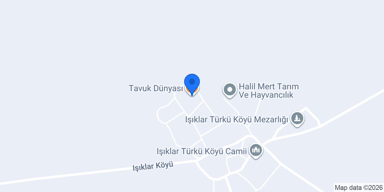 Tavuk Dünyası konumu