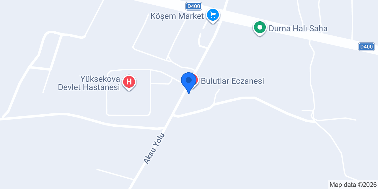 Hekimoğlu Eczanesi konumu