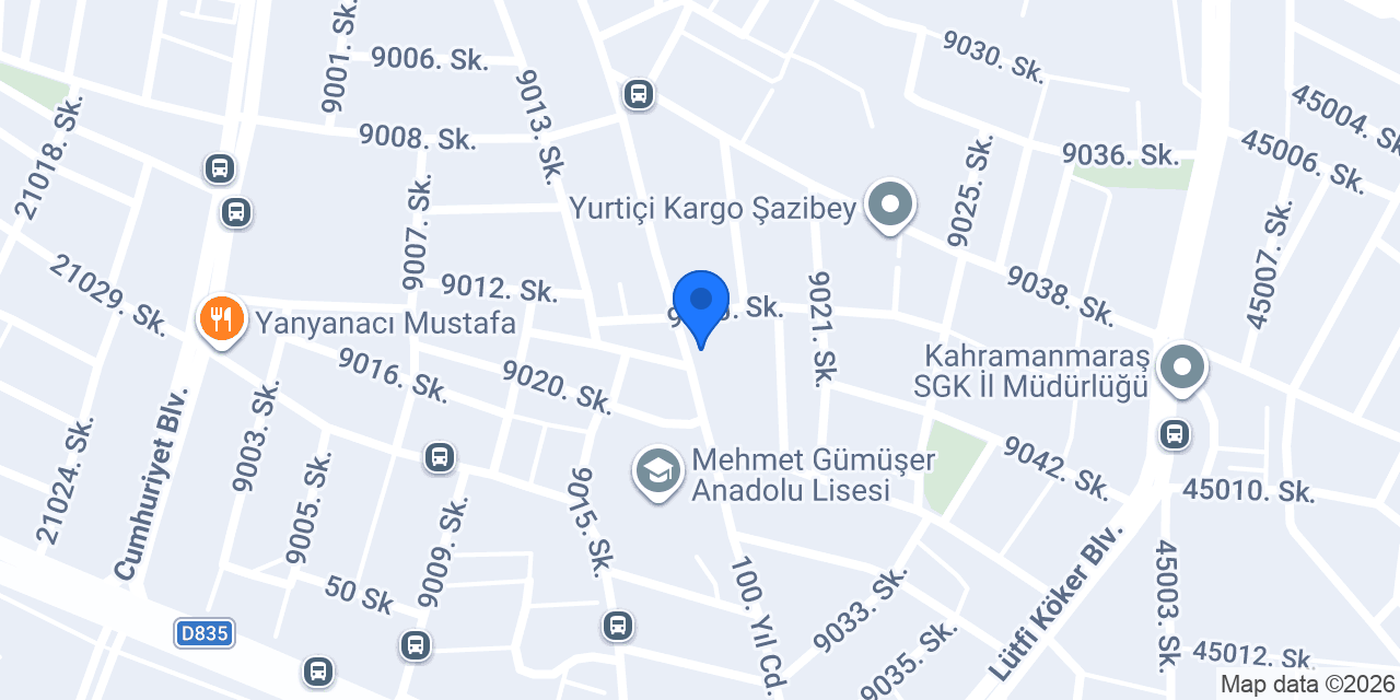 100 yıl. Ortaokulu konumu
